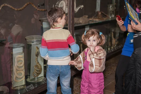 Moskova, Rusya - 26 Ekim 2015: Devlet biyolojik Müzesi.