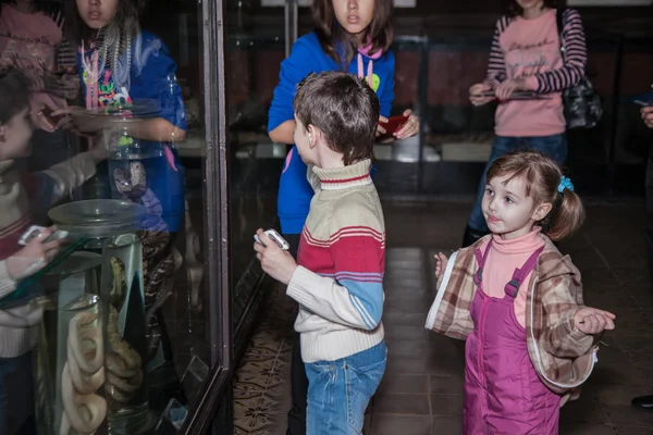 Moskova, Rusya - 26 Ekim 2015: Devlet biyolojik Müzesi.