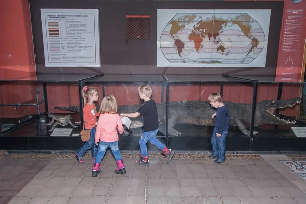 Moskova, Rusya - 26 Ekim 2015: Devlet biyolojik Müzesi.