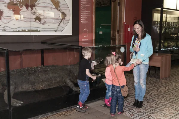 Moskova, Rusya - 26 Ekim 2015: Devlet biyolojik Müzesi.