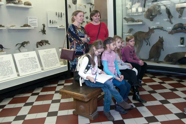 Moskova, Rusya - 26 Ekim 2015: Devlet biyolojik Müzesi.