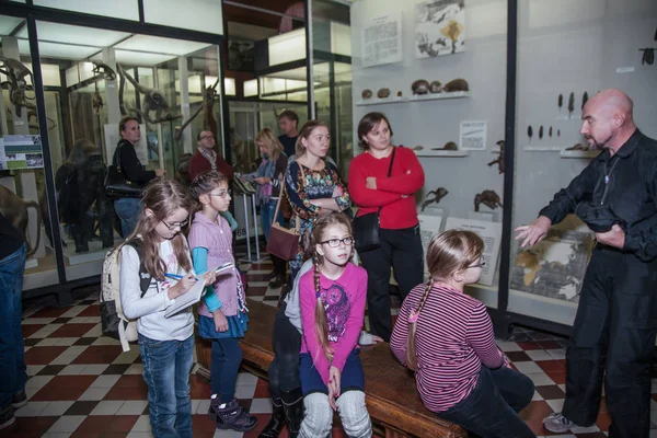 Moskova, Rusya - 26 Ekim 2015: Devlet biyolojik Müzesi.