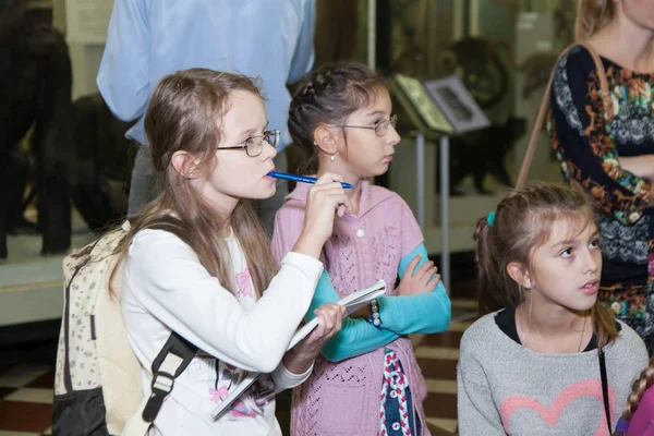 Moskova, Rusya - 26 Ekim 2015: Devlet biyolojik Müzesi.