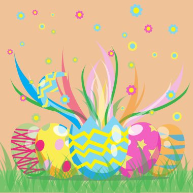 Paskalya günü vektör resim 