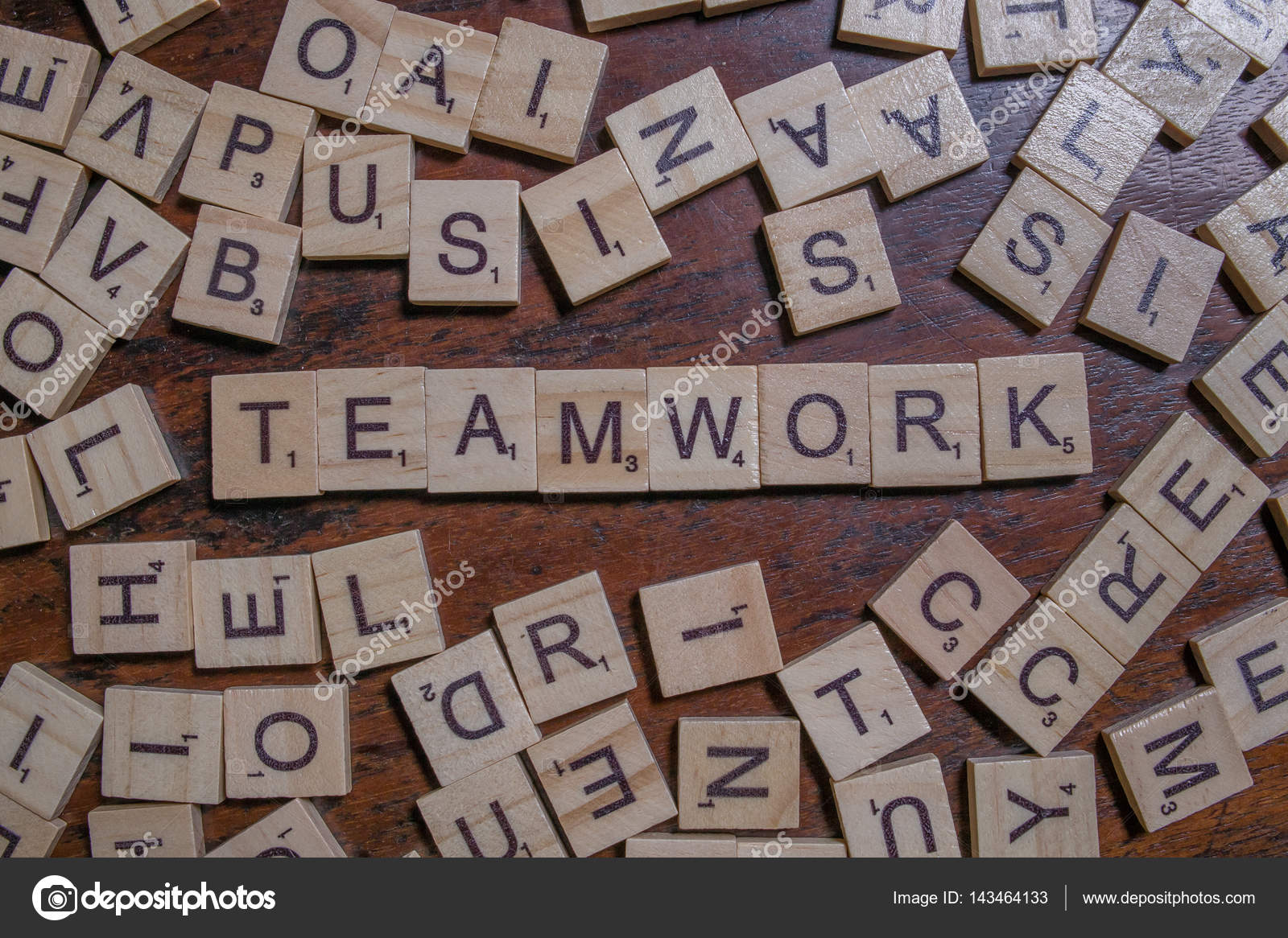 Scrabble Business word — Stock Photo © niphon 143464133