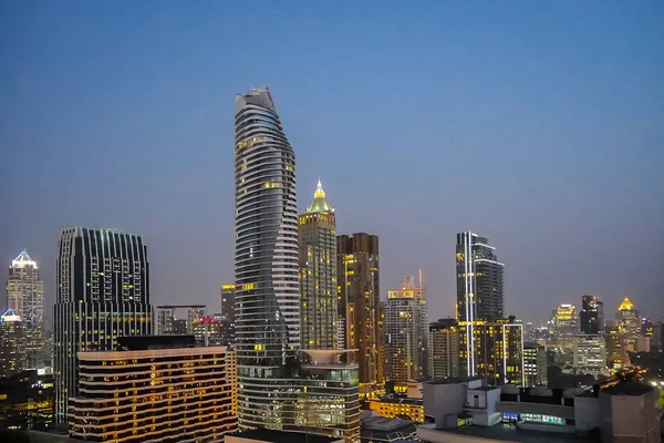 Bangkok çatı görünümü oluşturma — Stok fotoğraf