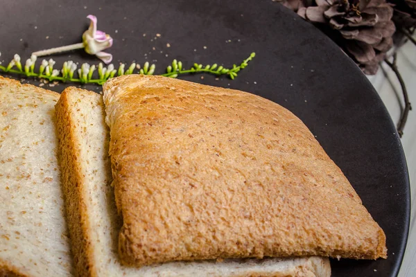 A teljes kiőrlésű kenyér kép — Stock Fotó