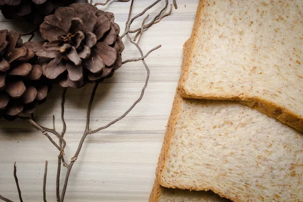 Образ цельнозернового хлеба — стоковое фото