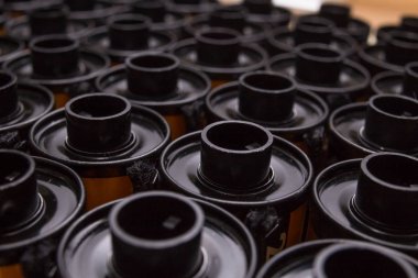 Fotoğraf rulo film 35 mm görüntü yakın çekim