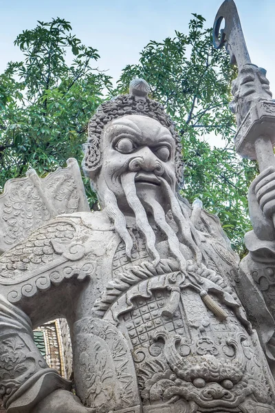 Le giganti statue cinesi a Wat Pho — Foto Stock