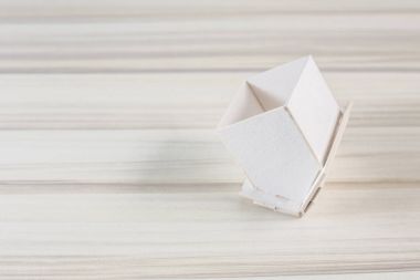 beyaz kağıt ev görüntü fikir oluşturma