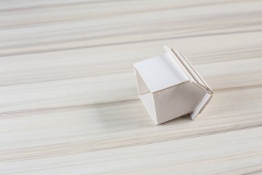 beyaz kağıt ev görüntü fikir oluşturma