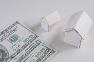 beyaz kağıt ev görüntü fikir oluşturma