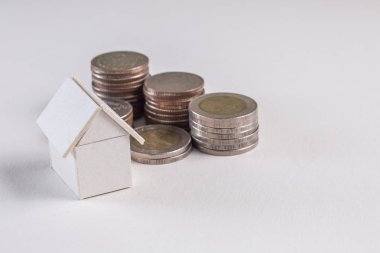 beyaz kağıt ev görüntü fikir oluşturma