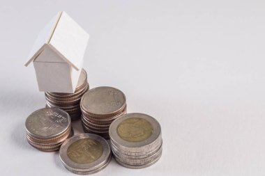 beyaz kağıt ev görüntü fikir oluşturma