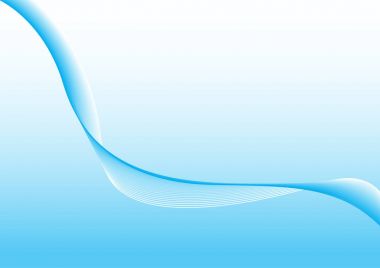Mavi dalga vektör arka plan 