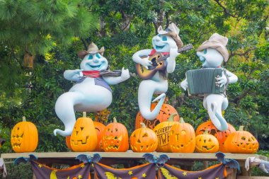 Tokyo Disney land Cadılar Bayramı Festivali: 24 Ekim 2017: tanıml