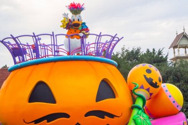 Tokyo Disney land Cadılar Bayramı Festivali: 24 Ekim 2017: tanıml