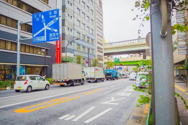 Ikebukuro verkeer & Street levensstijl: 21 oktober 2017: tok — Stockfoto