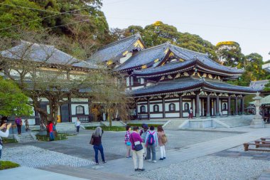 23 Ekim 2017 Hase dera Tapınağı şehir Kamakura, Kana