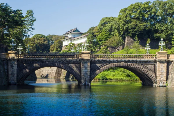 Tokyo Imperial Palace, Tokio císařský palác a Seimon Ishi — Stock fotografie