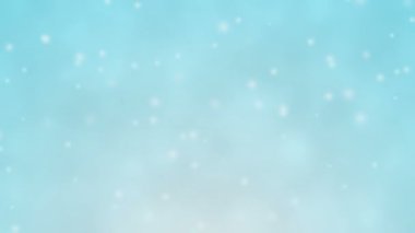 Düşen kar beyaz sıçramalarına mavi zemin üzerinde hareket grafiği. 