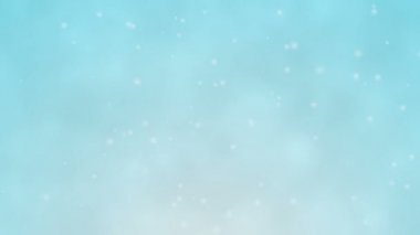 Düşen kar beyaz sıçramalarına mavi zemin üzerinde hareket grafiği. 