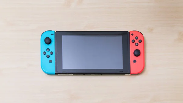 Tayland, Bangkok - 7 Mayıs, 2018 Nintendo Switch oyun konsolu