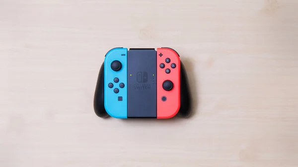 Tayland, Bangkok - 7 Mayıs, 2018 Nintendo Switch oyun konsolu