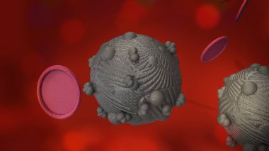 Koyu tondaki virüs ilaç ve sağlık için 3D üretiyor.