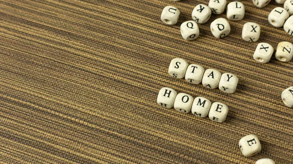 Estancia Casa Cubo Madera Para Contenido Distanciamiento Social —  Fotos de Stock