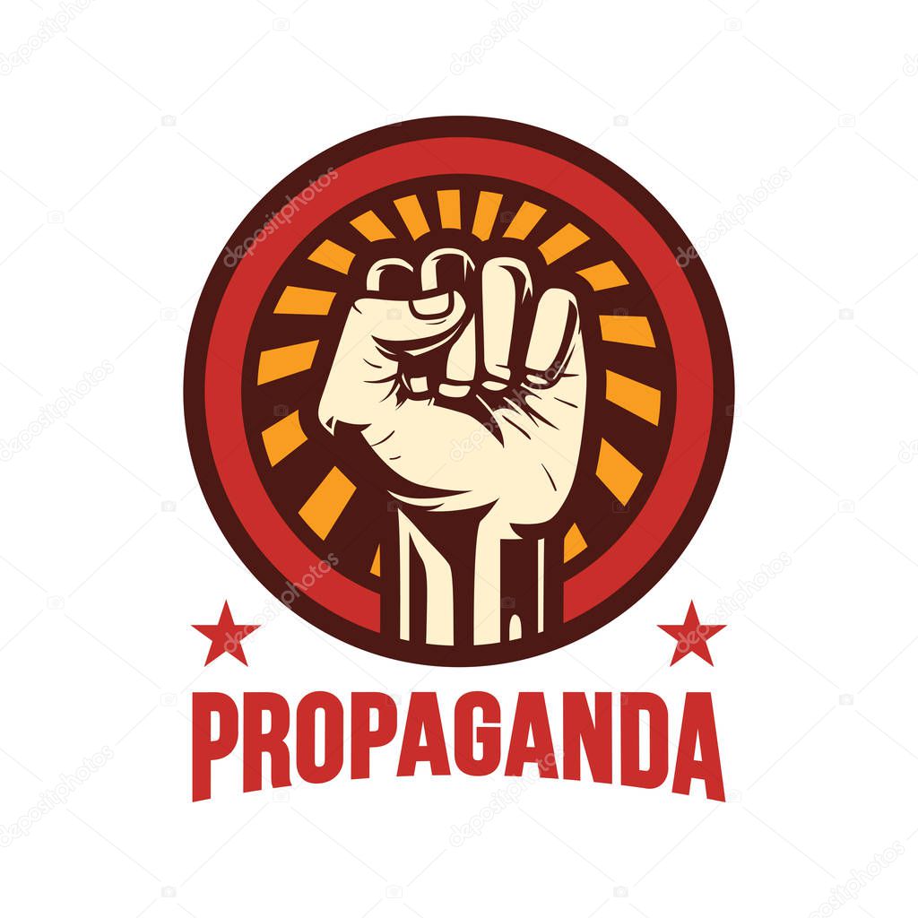 Propaganda Poster, Fist Hand