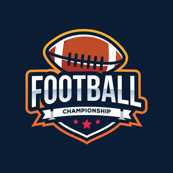 Logo du championnat américain de football — Image vectorielle