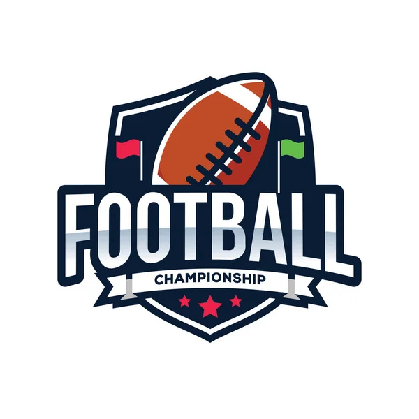 Logo du championnat américain de football — Image vectorielle