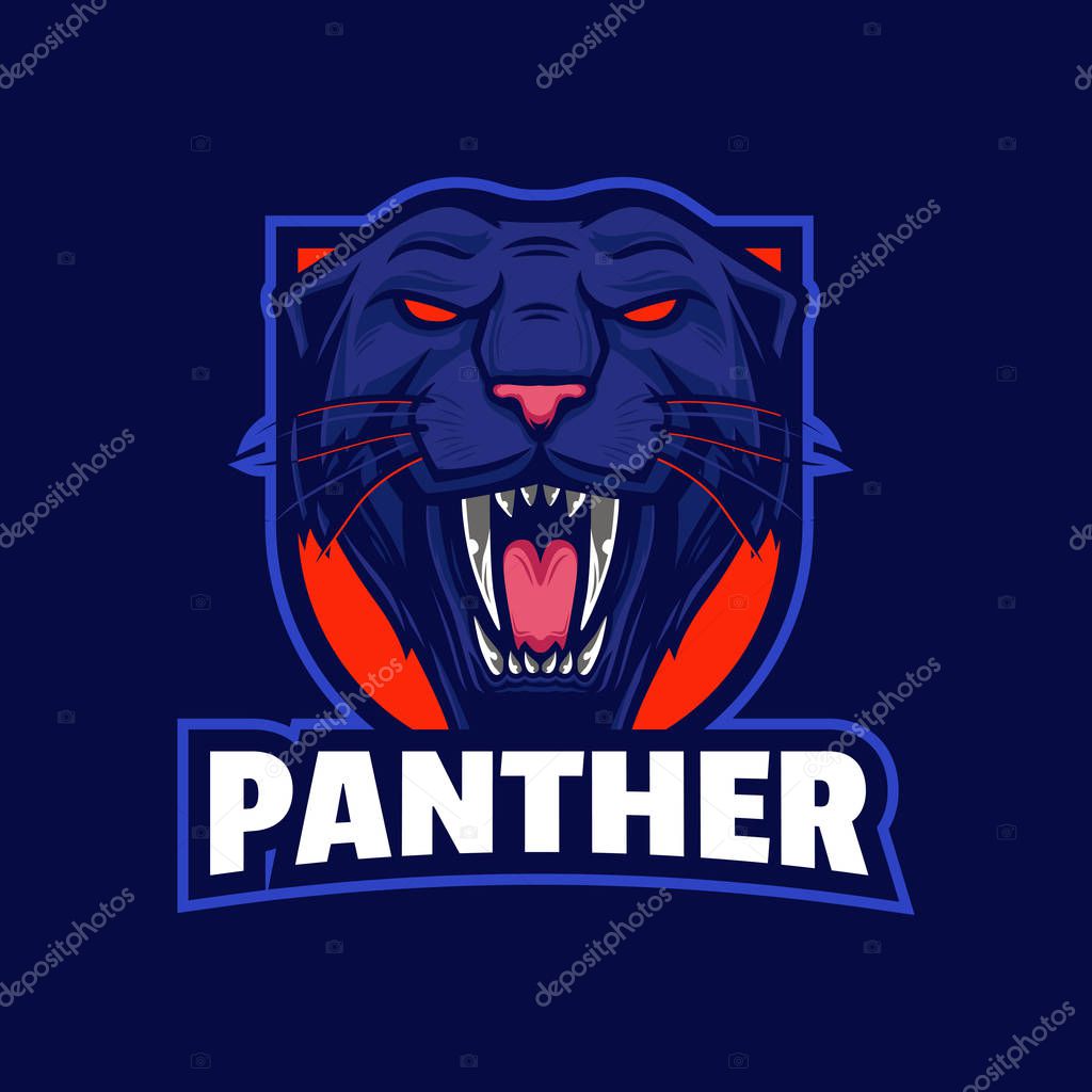 Angry Panther, Mascot Logo