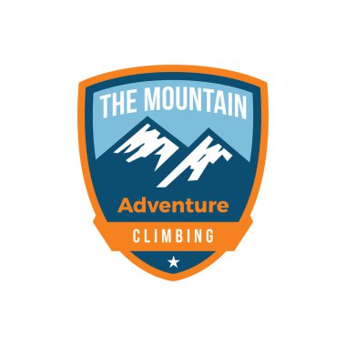 Dağ devriye Logo Rozet ya da yama