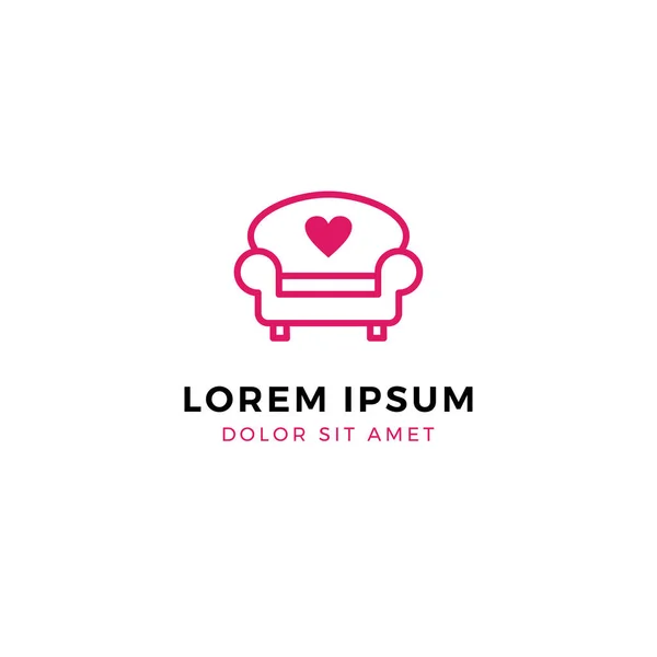 Düğün organizatörü logo şablonu, düğün sandalye