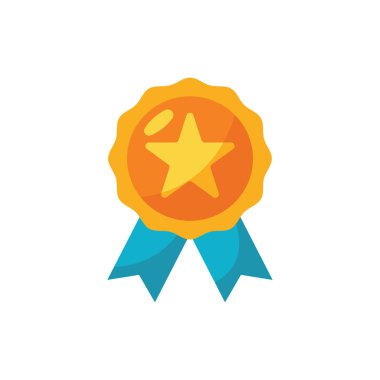 Ödül madalya kupa simgesi