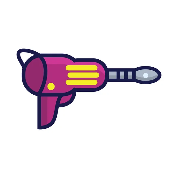 Laser Gun Toys Icon — Stock Vector