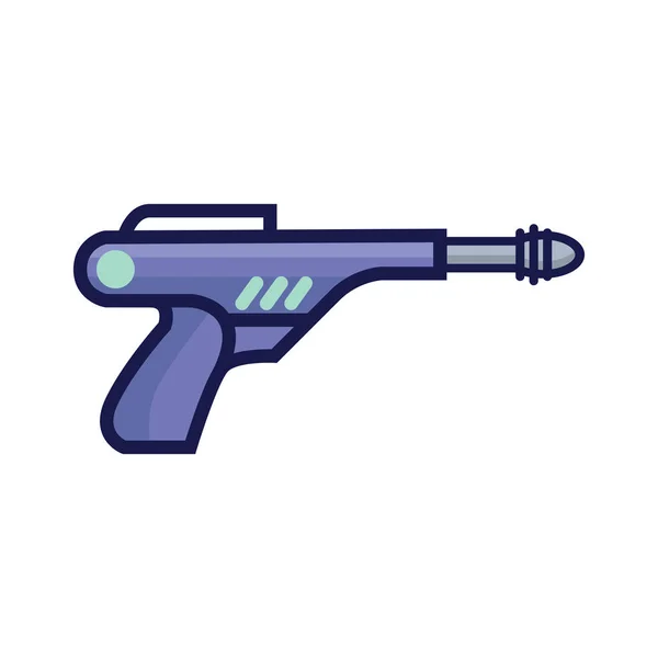 Laser Gun Toys Icon — Stock Vector