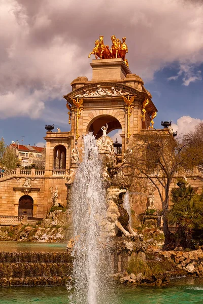Parc de la Ciutadella - çeşme ve Quadriga