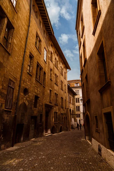 stock image Alleyway in Geneva