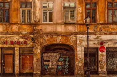 Lipscani district, Bucharest, Romania