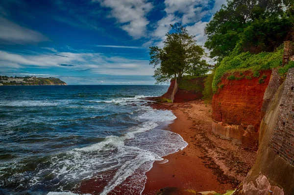 Devon, İngiltere Torquay sahil