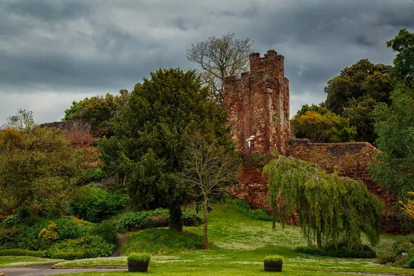 Έξετερ κάστρο, Ντέβον, Αγγλία, Ηνωμένο Βασίλειο — Φωτογραφία Αρχείου