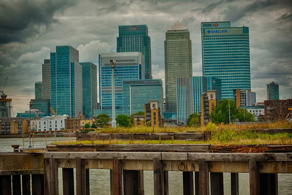 Canary Wharf, London — Stock Photo, Image