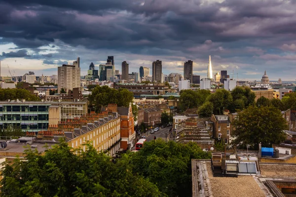 The City of London skyline, England, UK — Stock Photo, Image