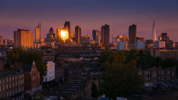 The City of London skyline, England, UK — Stock Photo, Image