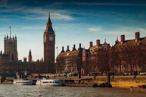 Big Ben und Westminster, London, England, Großbritannien — Stockfoto