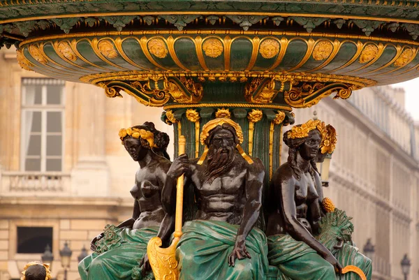 Place de la Concorde, Paris, França — Fotografia de Stock